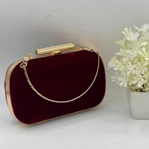 Elegant Velvet Clutch for Women
