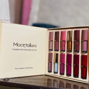12-Pcs Multi-Color Lip Gloss Set
