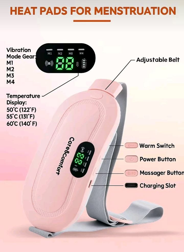 Rechargeable Heating Pad for Period Relief - Image 4
