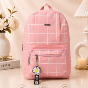 Premium Grid Design Backpack